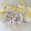 Baby Headband Coloured Hearts Ric Rac - Image 2