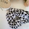 Houndstooth Scrunchie