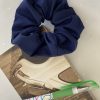 Navy Blue Scrunchie