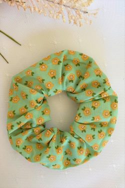 Spring Flowers Scrunchie