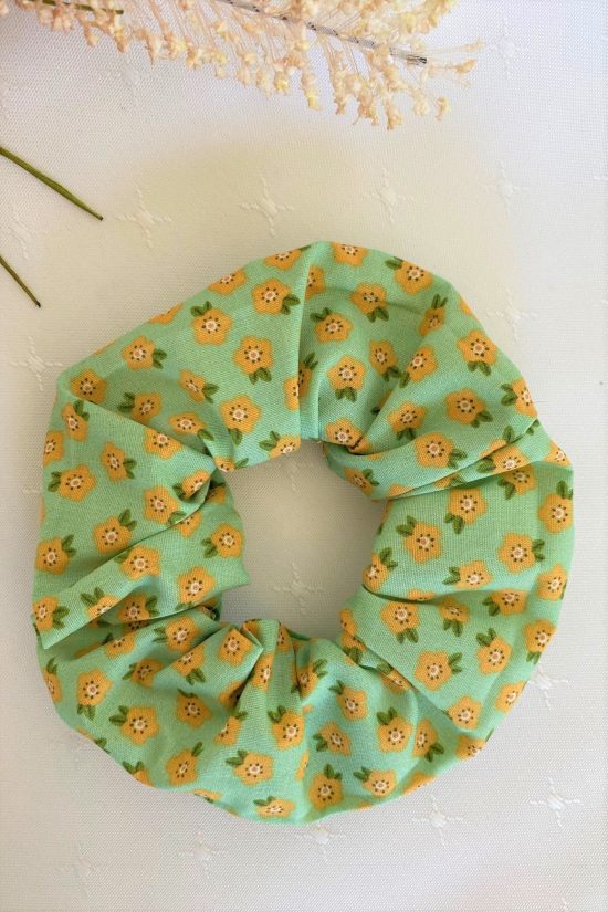Spring Flowers Scrunchie