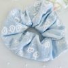 Ice Blue Scrunchie