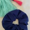 Navy Blue Scrunchie - Image 3