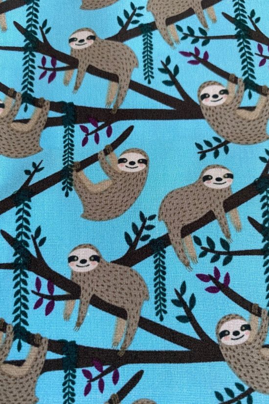 Sleepy Sloth Scrunchie - Image 2