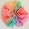 Summer Rainbow Scrunchie