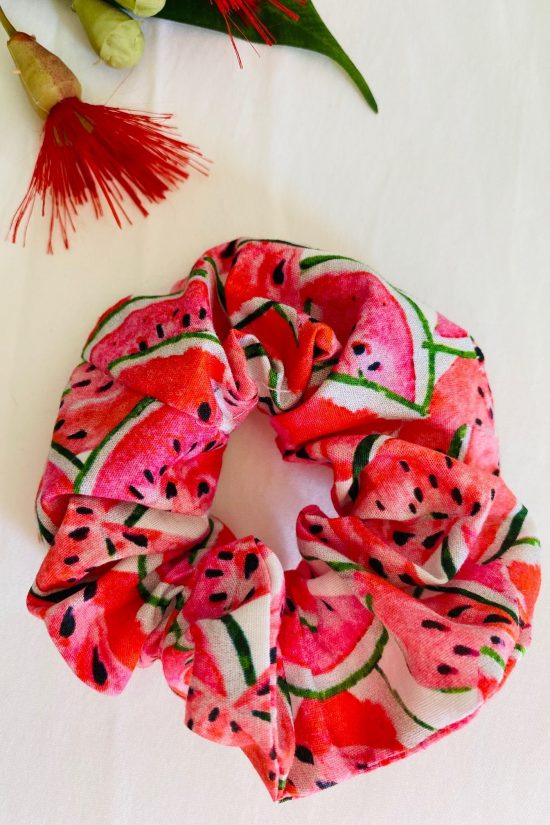 Watermelon Scrunchie