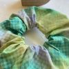 Mermaid Checks Scrunchie
