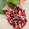 African Violets Scrunchie