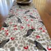 Table Runner Birds and Berries - Image 2