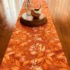 Table Runner Orange Wildflowers
