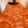 Table Runner Orange Wildflowers - Image 3