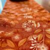 Table Runner Orange Wildflowers - Image 2