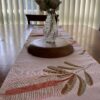 Table Runner Pink Callistemon
