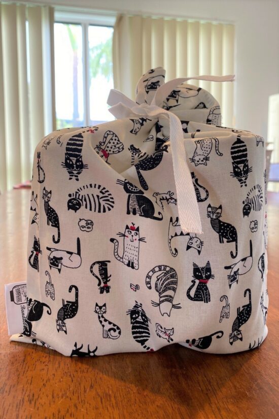 Reuseable Gift Bag Cartoon Cats