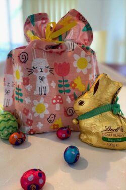 Reuseable Gift Bag Easter Bunnies
