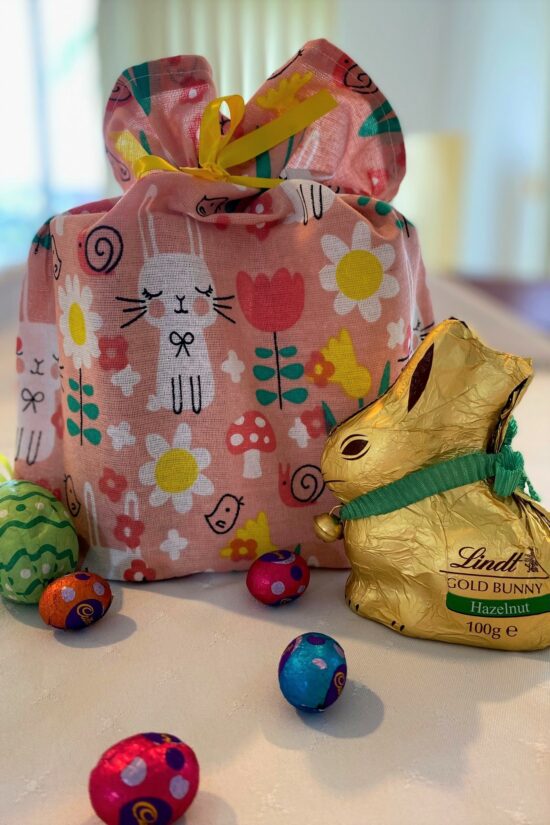 Reuseable Gift Bag Easter Bunnies
