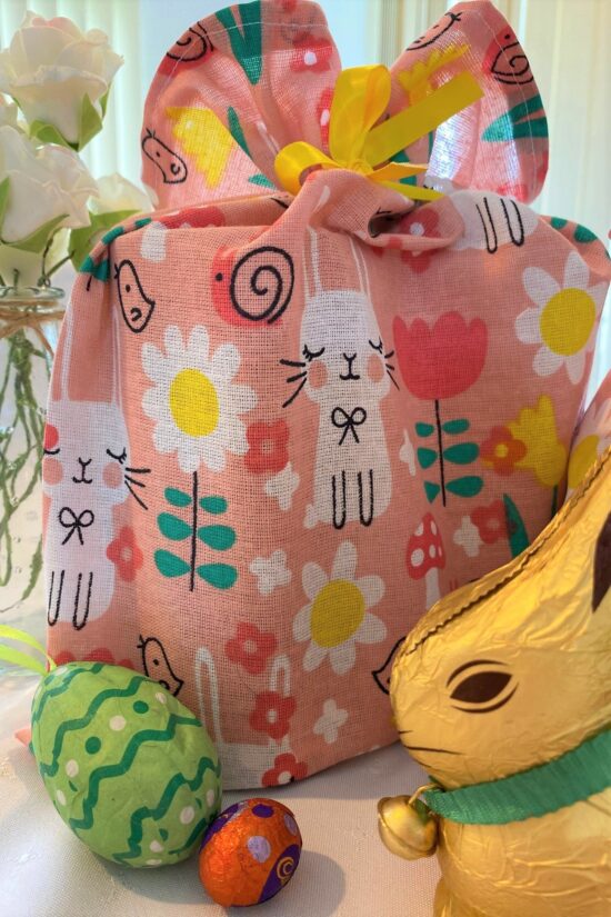 Reuseable Gift Bag Easter Bunnies - Image 3