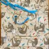 Reuseable Gift Bag Sloths - Image 4
