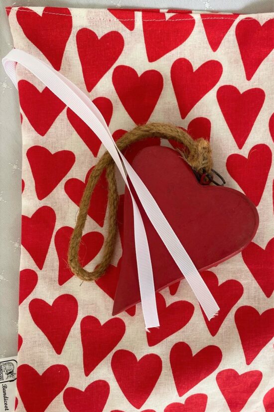 Reuseable Gift Bag Hearts - Image 5