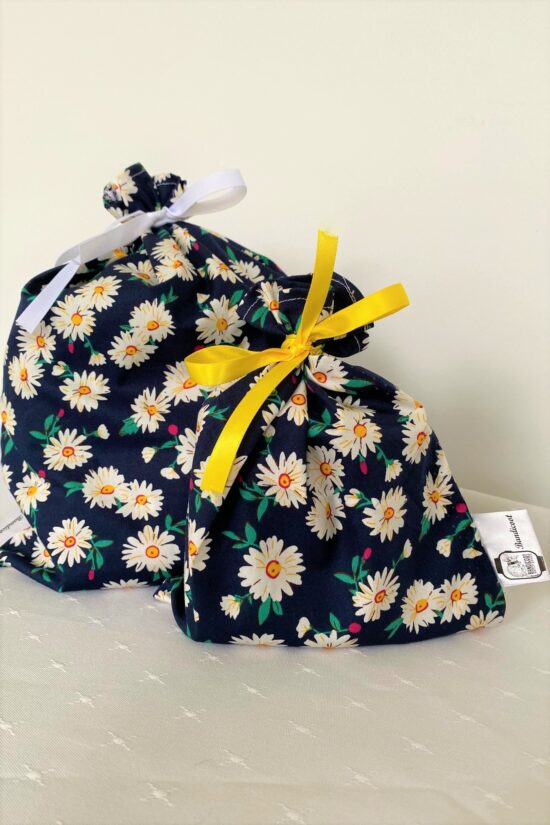 Reuseable Gift Bag Daisies