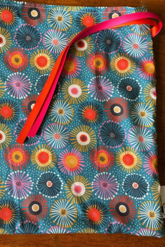 Reuseable Gift Bag Wildflower Fireworks - Image 2