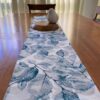 Table Runner Frosted Leaves