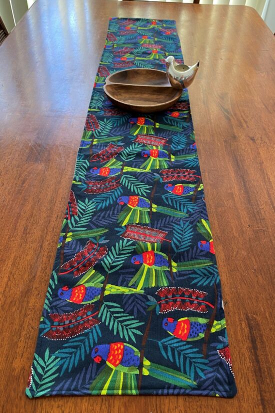 Table Runner Rainbow Lorikeets - Image 2