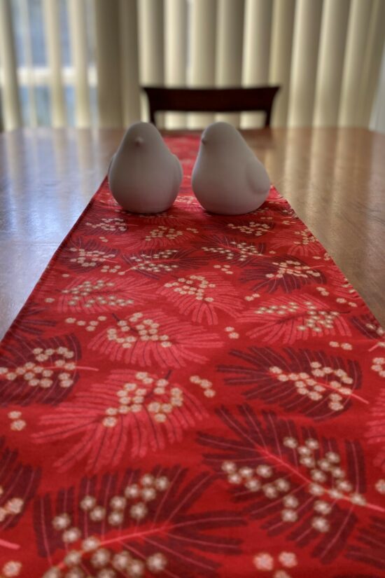 Table Runner Silver Wattle - Image 2