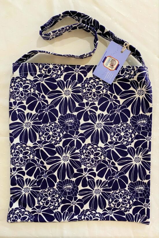 Carry Bag Monochrome Flowers