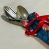 Blue Floral Cutlery Pouch - Image 2