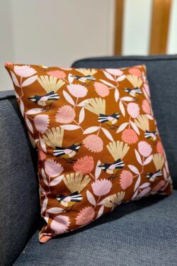 Fantail cushion cover