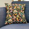 Ornamental birds cushion cover